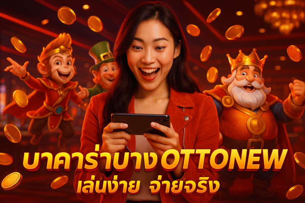 บาคาร่า OTTONEW เล่นง่าย จ่ายจริง